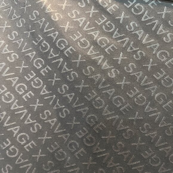 Savage X Fenty Black Logo High Waisted Leggings Size 3X - Picture 3 of 8